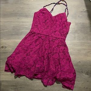 Lace tank top